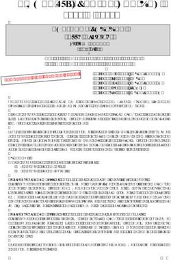 LIVRET des SPECIALISATIONS 2019 & 2020 - DRAINAGE PROFOND - Ecole de psychologie biodynamique