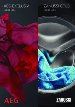 AEG EXCLUSIV 2020-2021 - ZANUSSI GOLD - Paul Verschelden Ronse