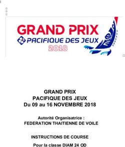 GRAND PRIX PACIFIQUE DES JEUX - Du 09 au 16 NOVEMBRE 2018 FEDERATION THAITIENNE DE VOILE INSTRUCTIONS DE COURSE Pour la classe DIAM 24 OD Autorité ...