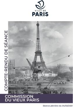 COMMISSION DU VIEUX PARIS - Séance plénière du 04/03/2021