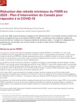 Réduction Des Retraits Minimaux Du FERR En 2020 : Plan D'intervention ...