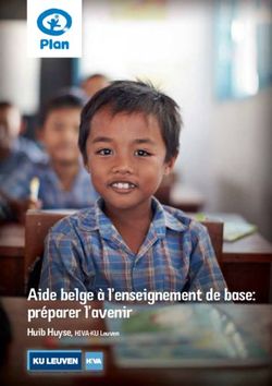 Aide belge à l'enseignement de base: préparer l'avenir - Huib Huyse, HIVA-KU Leuven - Educaid