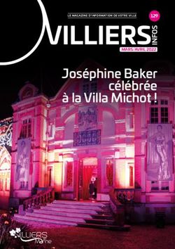 Joséphine Baker célébrée à la Villa Michot ! - 129 MARS/AVRIL 2022 - Villiers-sur-Marne