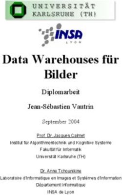 Data Warehouses für Bilder - Diplomarbeit Jean-Sébastien Vautrin
