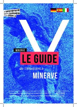 LE GUIDE MINERVE de l'étudiant.e - Université Lyon 2