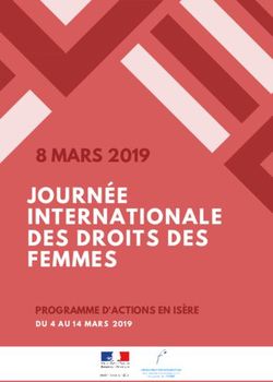 JOURNÉE INTERNATIONALE DES DROITS DES FEMMES - 8 MARS 2019 - PROGRAMME D'ACTIONS EN ISÈRE - Préfecture de l'Isère