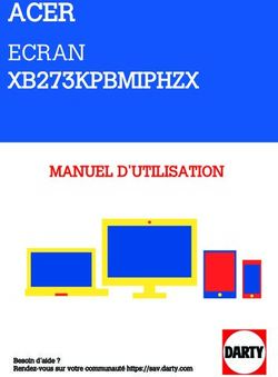 ACER ECRAN XB273KPBMIPHZX - MANUEL D'UTILISATION - Darty