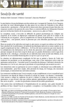 Sou(ci)s de sant&eacute; - SIPsyM