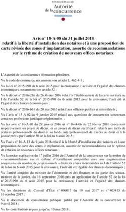 Relatif à la liberté d'installation des notaires et à une proposition de carte révisée des zones d'implantation, assortie de recommandations sur ...
