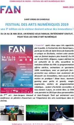 FESTIVAL DES ARTS NUMÉRIQUES 2019 - une 3e édition où le visiteur devient acteur des innovations ! - Agence Giesbert & Mandin