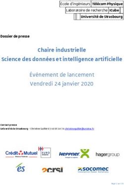 Chaire industrielle Science des donn&eacute;es et intelligence artificielle
