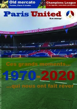 1970-2020 Ces grands moments .qui nous ont fait rêver
