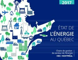 L'ÉNERGIE ÉTAT DE 2017 - Institut EDDEC