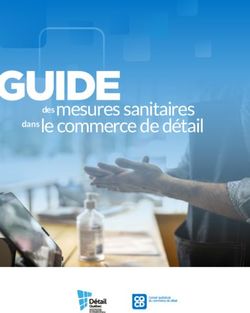 GUIDE mesures sanitaires - CQCD