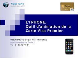 L'IPHONE, Outil d'animation de la Carte Visa Premier - Document pr&eacute;par&eacute; par Marc RENVERSE mrenverse@Value Serve.fr Tel : 01 55 12 17 51
