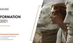 FORMATION 2021 MARIANNE INTERNATIONAL