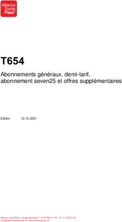 T654 Abonnements généraux, demi-tarif, abonnement seven25 et offres supplémentaires - Abonnements généraux, demi-tarif, abonnement ...