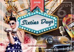 Sixties Days 2019 - Festival Vintage - Sixties Day's