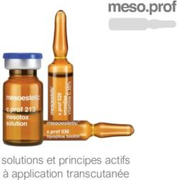 Solutions et principes actifs &agrave; application transcutan&eacute;e - Skin-MA Overijse