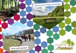 Classes vertes & stages de vacances - Week-ends en groupe