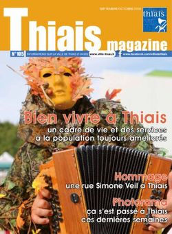 Thiais magazine - Ville de Thiais