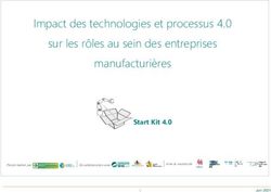 Impact des technologies et processus 4.0 sur les rôles au sein des entreprises manufacturières - Start Kit 4.0 - Digital Construction