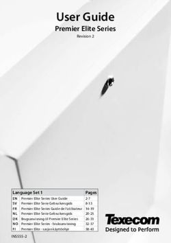 User Guide Premier Elite Series