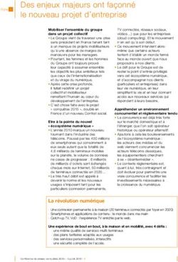 Des enjeux majeurs ont façonné le nouveau projet d'entreprise - Orange