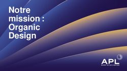 Notre mission : Organic Design