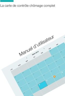 La carte de contrôle chômage complet