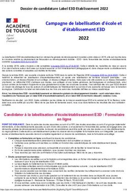 Campagne de labellisaon d'&eacute;cole et d'&eacute;tablissement E3D 2022