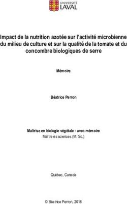 Impact de la nutrition azot&eacute;e sur l'activit&eacute; microbienne du milieu de culture et sur la qualit&eacute; de la tomate et du concombre biologiques de serre ...