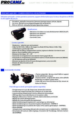 PROCAMS Light MK1 - CAMERA VIDEO FULL HD AUTONOME