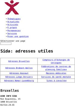 Sida: adresses utiles - Infor Jeunes