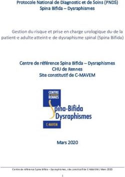 Protocole National de Diagnostic et de Soins (PNDS) Spina Bifida - Dysraphismes - Haute Autorité de Santé