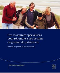 SERVICES DE GESTION DE PATRIMOVINE - DES RESSOURCES SPÉCIALISÉES POUR RÉPONDRE À VOS BESOINS EN GESTION DE PATRIMOINE
