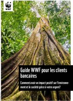 Guide WWF pour les clients bancaires - Comment avoir un impact positif sur l'environne- ment et la soci&eacute;t&eacute; gr&acirc;ce &agrave; votre argent?
