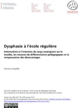 Dysphasie &agrave; l'&eacute;cole r&eacute;guli&egrave;re - Edudoc CH