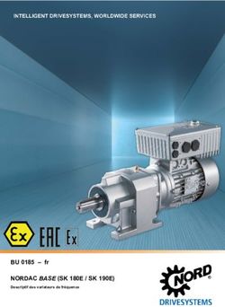 NORDAC BASE (SK 180E / SK 190E) - BU0185 - Fr Descriptif Des Variateurs ...