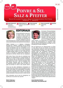POIVRE & SEL SALZ & PFEFFER - PS Fribourg