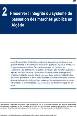 2 Pr&eacute;server l'int&eacute;grit&eacute; du syst&egrave;me de passation des march&eacute;s publics en Alg&eacute;rie