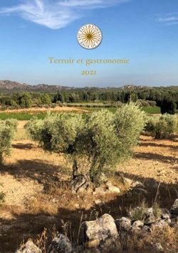 2021 Terroir et gastronomie - Les Baux de Provence