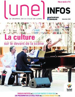 INFOS Hors-série n 4 - Ville de Lunel