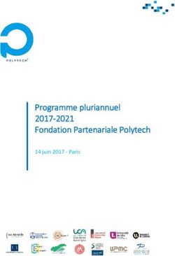 Programme pluriannuel 2017 2021 Fondation Partenariale Polytech - 14 juin 2017 - Paris