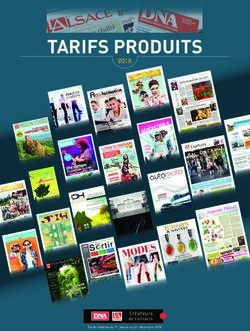 TARIFS PRODUITS 2018 - Cr&eacute;ateurs de Contacts - DNA