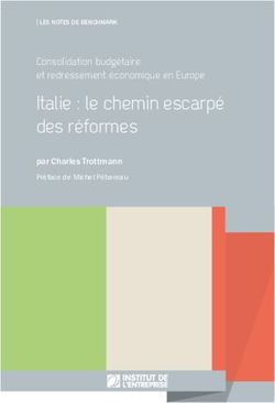 Italie : le chemin escarpé des réformes - par Charles Trottmann Préface de Michel Pébereau - Agefi