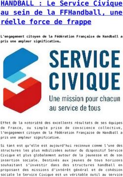 HANDBALL : Le Service Civique au sein de la FFHandball, une réelle force de frappe