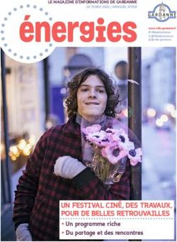 UN FESTIVAL CIN&Eacute;, DES TRAVAUX, POUR DE BELLES RETROUVAILLES - Un programme riche Du partage et des rencontres - Ville de Gardanne