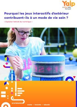 Pourquoi les jeux interactifs d'extérieur contribuent-ils à un mode de vie sain ? - " Exploiter l'attrait du numérique "