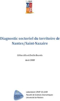 Diagnostic sectoriel du territoire de Nantes/Saint-Nazaire